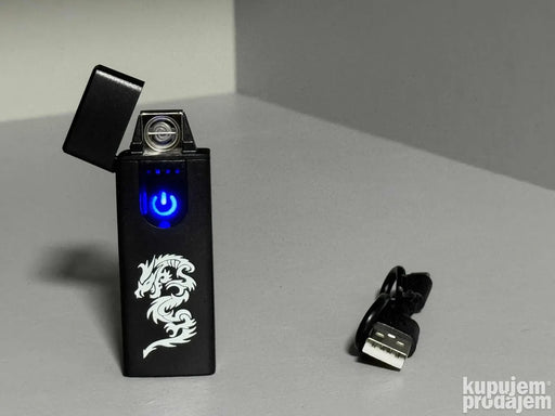 1pc Encendedor USB Recargable con Sensor Táctil Antiviento - Quierox - Tienda Online