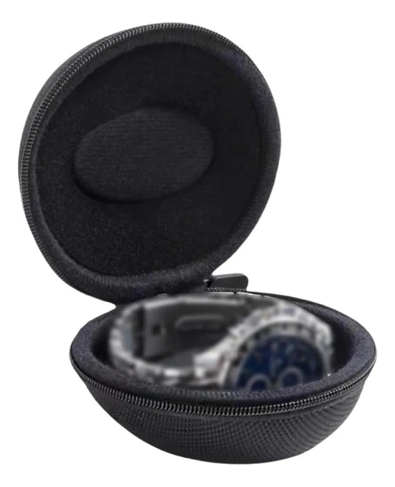 1pc Estuche Portátil para Reloj Hecho de Fibra con Forro de Tela - Quierox - Tienda Online
