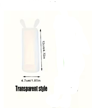 1pc Funda Protectora de Silicona para Control Remoto, Orejas de Conejo - Quierox - Tienda Online