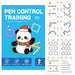 1pc libro de actividades para entrenamiento del control de bolígrafo - Quierox - Tienda Online