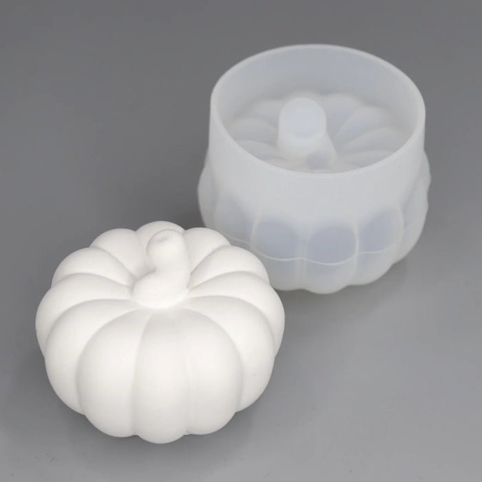 1pc Molde de silicona para calabaza con mango curvo para decoración de Halloween - Quierox - Tienda Online
