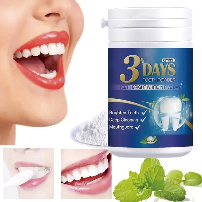 1pc Polvo Blanqueador de Dientes con Menta Fresca - Quierox - Tienda Online