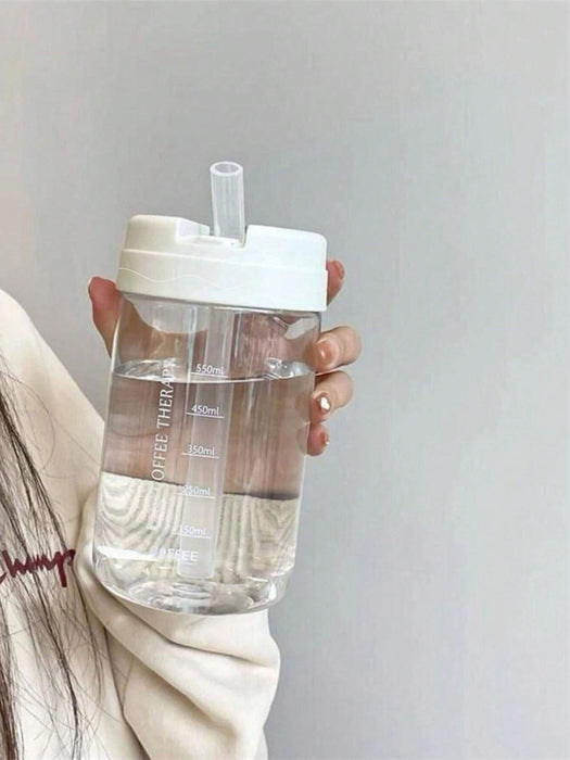 1 botella de agua transparente
