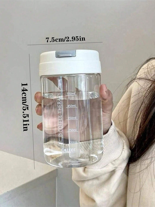 1 botella de agua transparente