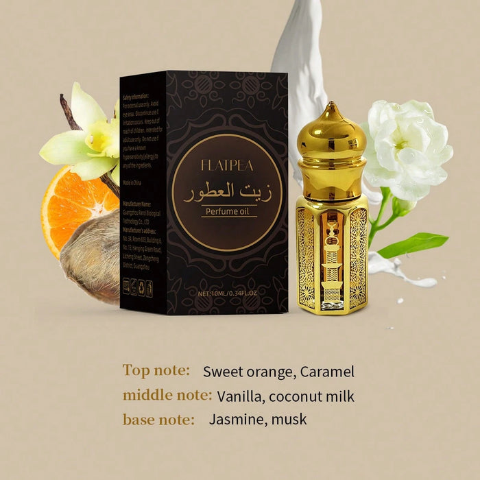 SHEIN Fragancia de vainilla y almizcle, 10 ml, envase pequeño portátil, aceites esenciales de fragancia