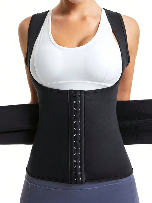 1 cinturón deportivo moldeador para mujer, ajustable para la cintura
