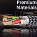 1pcs Cable rápido certificado MFi Cable trenzado de nailon USB C a Lightning - Quierox - Tienda Online