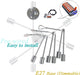 1pcs Candelabro de rama con 6 lámparas y casquillo de bombilla, Diseño creativo moderno - Quierox - Tienda Online