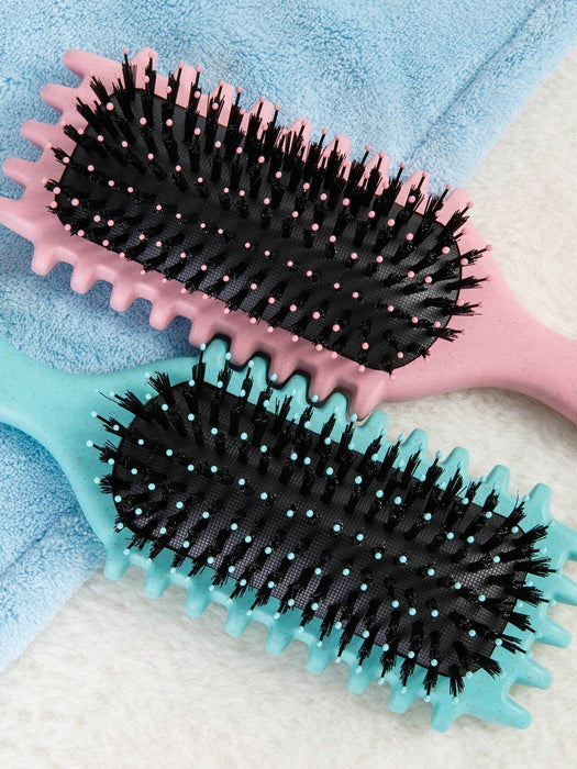 1pcs Cepillo definidor de rizos, reduce los tirones y la separación de los rizos. - Quierox - Tienda Online