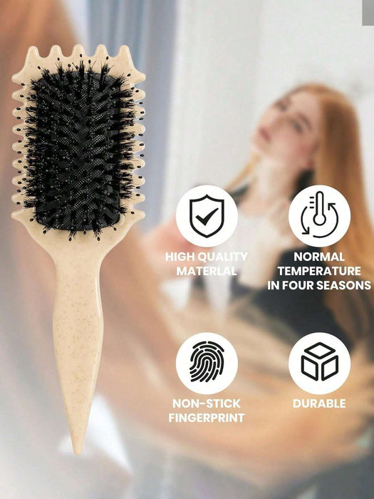 1pcs Cepillo definidor de rizos, reduce los tirones y la separación de los rizos. - Quierox - Tienda Online