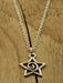 1pcs Collar Colgante De Espiral Plateado, Con Estrella, Adecuado Para Mujeres - Quierox - Tienda Online