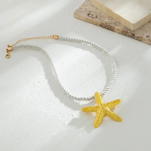1pcs Collar Con Colgante De Estrella De Mar - Quierox - Tienda Online