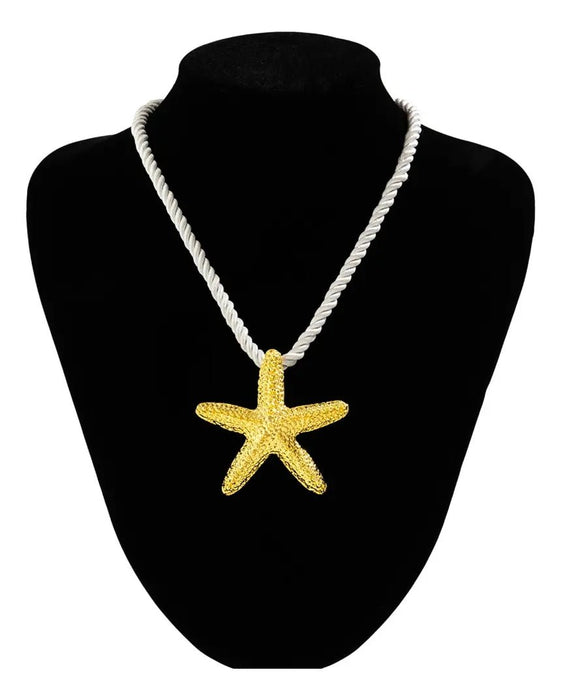 1pcs Collar Con Colgante De Estrella De Mar - Quierox - Tienda Online