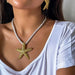 1pcs Collar Con Colgante De Estrella De Mar - Quierox - Tienda Online
