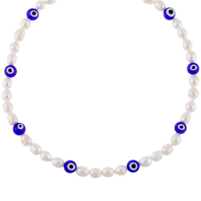 1pcs Collar de perlas con el ojo turco - Quierox - Tienda Online