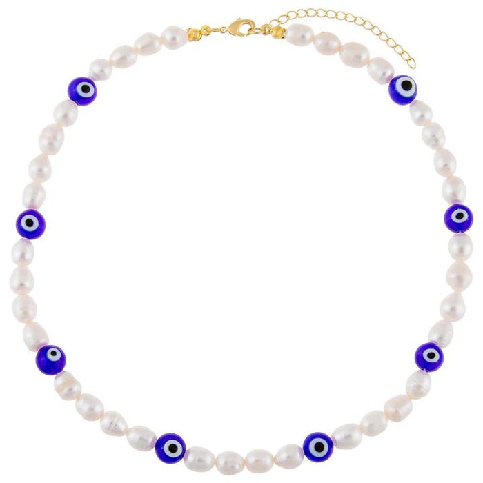 1pcs Collar de perlas con el ojo turco - Quierox - Tienda Online