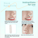 1pcs Cuchillo para vello nasal y de orejas, peine de doble cara para afeitar - Quierox - Tienda Online