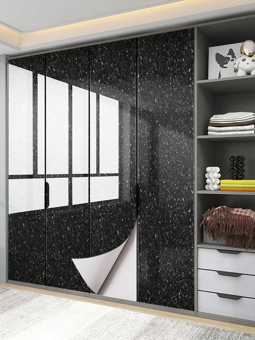 1pcs de adhesivo autoadhesivo de cocina con diseño de mármol negro - Quierox - Tienda Online