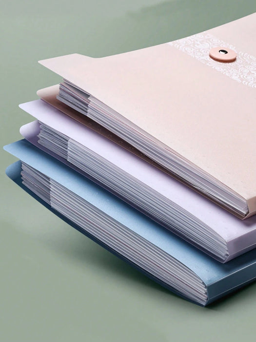 1pcs de carpeta organizadora para exámenes de estudiantes, clip para papel - Quierox - Tienda Online