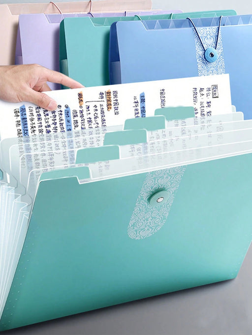 1pcs de carpeta organizadora para exámenes de estudiantes, clip para papel - Quierox - Tienda Online