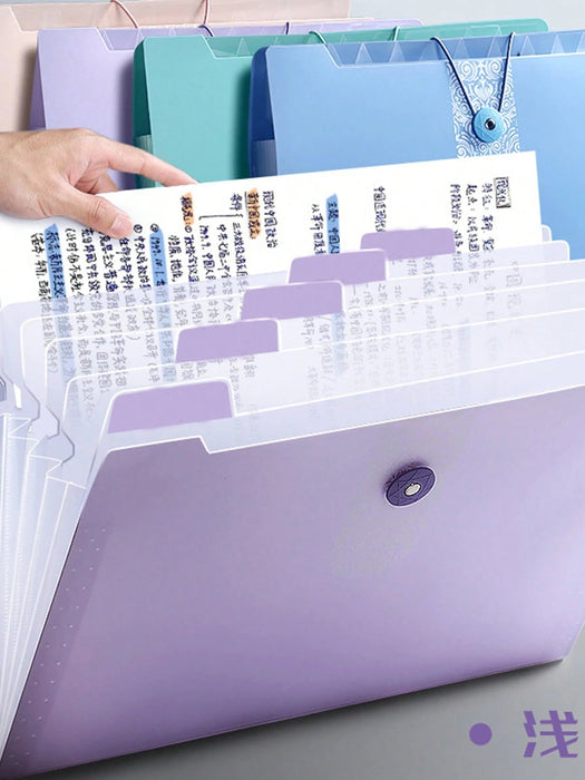 1pcs de carpeta organizadora para exámenes de estudiantes, clip para papel - Quierox - Tienda Online