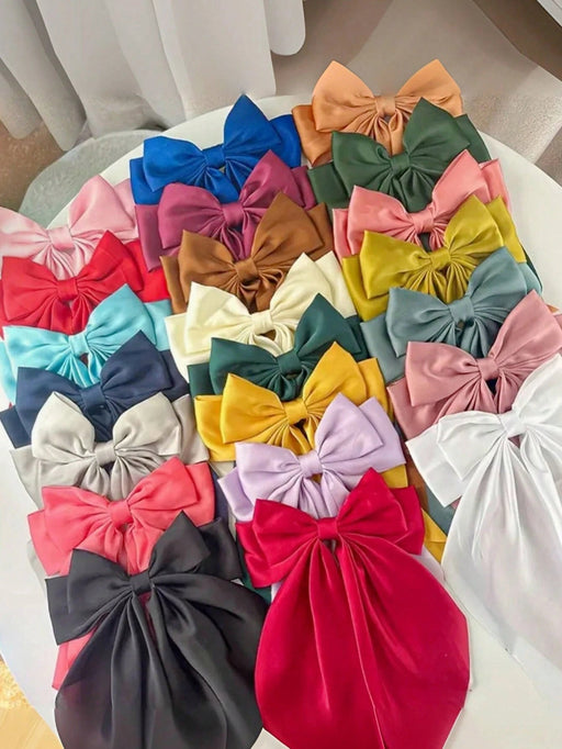 1pcs de Horquillas con lazo de cinta, de cola larga y tamaño grande - Quierox - Tienda Online