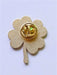 1pcs Elegante Trébol de Cuatro Hojas Verde Suerte Broche para Celebraciones - Quierox - Tienda Online