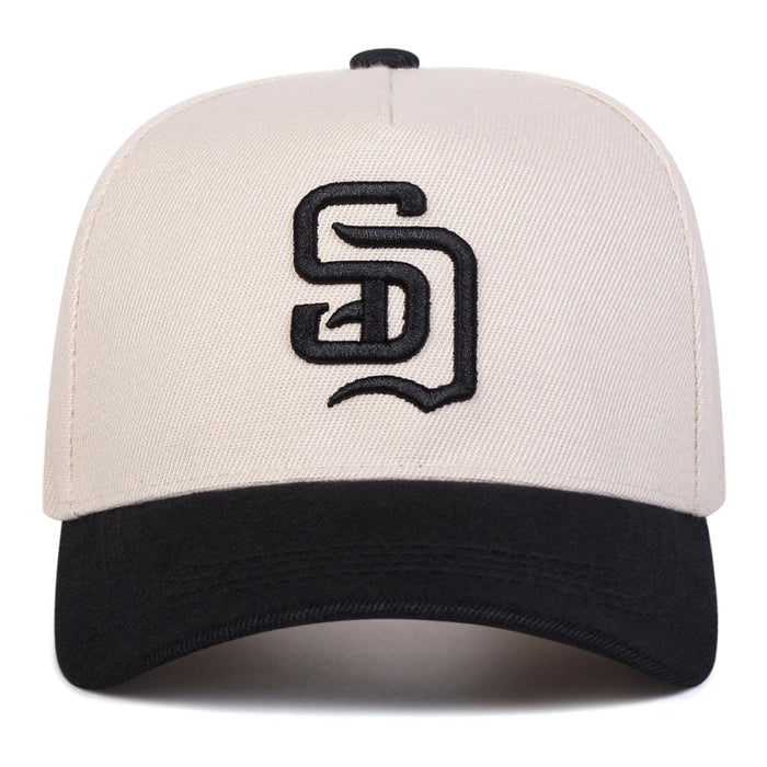 1pcs Gorra de béisbol unisex con bordado de letras SD, ajustables, protege del sol. - Quierox - Tienda Online