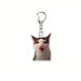1pcs Llavero de mascota con colgante de acrílico con foto de gato, para mochila - Quierox - Tienda Online
