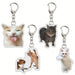 1pcs Llavero de mascota con colgante de acrílico con foto de gato, para mochila - Quierox - Tienda Online