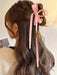 1pcs Pinza de pelo con lazo de doble capa de unicolor para mujer, accesorios de cabello - Quierox - Tienda Online
