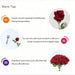 1pcs Rosa roja oscura artificial, textura de terciopelo realista - Quierox - Tienda Online