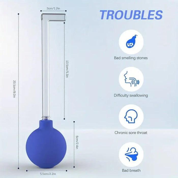 1pieza Kit de eliminador de piedras de silicona y vidrio con bola de succión de PVC - Quierox - Tienda Online