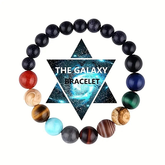 1pza Pulseras Del Universo Fresco De Ocho Planetas, Pulseras Coloridas - Quierox - Tienda Online