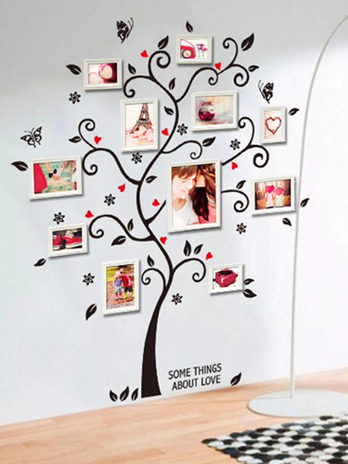 Sticker Frame Diy 1set DIY Wall Sticker Memory Tree Photo Frames Sticker, Black Removabl ...