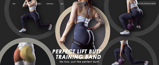 2 bandas ajustables de restricción del flujo sanguíneo de las piernas: mejoran el crecimiento y la fuerza muscular - Quierox - Tienda Online