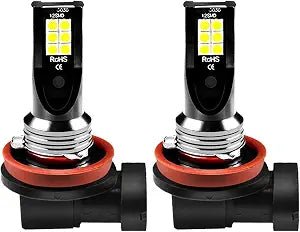 2 bombillas LED H8 H11 3030 12SMD para automóvil, 12 V - Quierox - Tienda Online