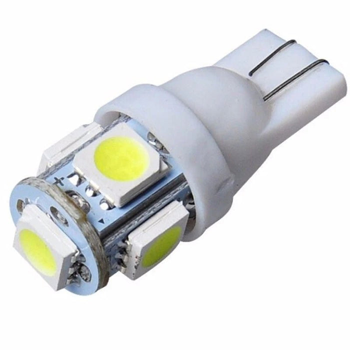 2 bombillas LED T10 5SMD 5050 de 12 V para luz interior de coche - Quierox - Tienda Online