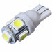 2 bombillas LED T10 5SMD 5050 de 12 V para luz interior de coche - Quierox - Tienda Online