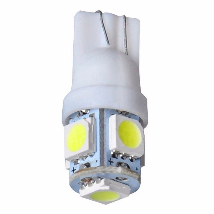 2 bombillas LED T10 5SMD 5050 de 12 V para luz interior de coche - Quierox - Tienda Online