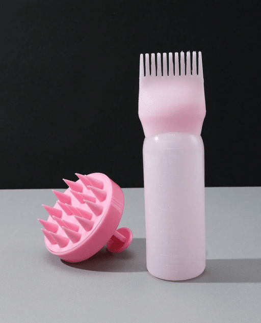 2 botellas con cepillo aplicador de tinte para el cabello - Quierox - Tienda Online