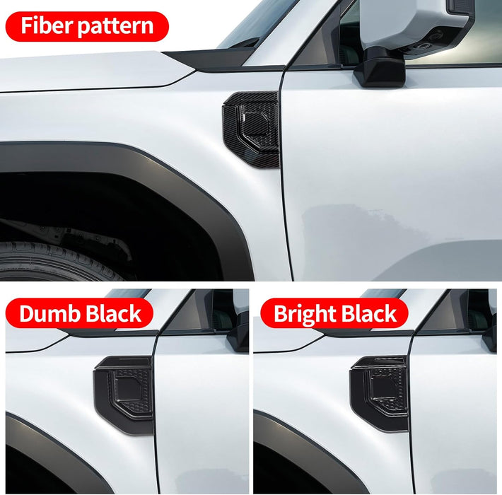 2 calcomanías decorativas de ala lateral para Toyota Land Cruiser 250 1958 Prado Lc250 J250 J250 2025 - Quierox - Tienda Online