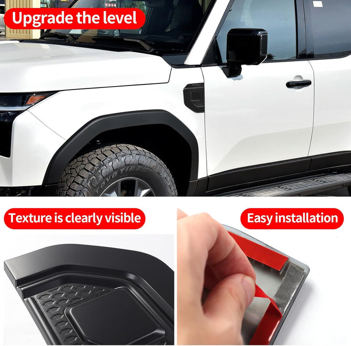 2 calcomanías decorativas de ala lateral para Toyota Land Cruiser 250 1958 Prado Lc250 J250 J250 2025 - Quierox - Tienda Online