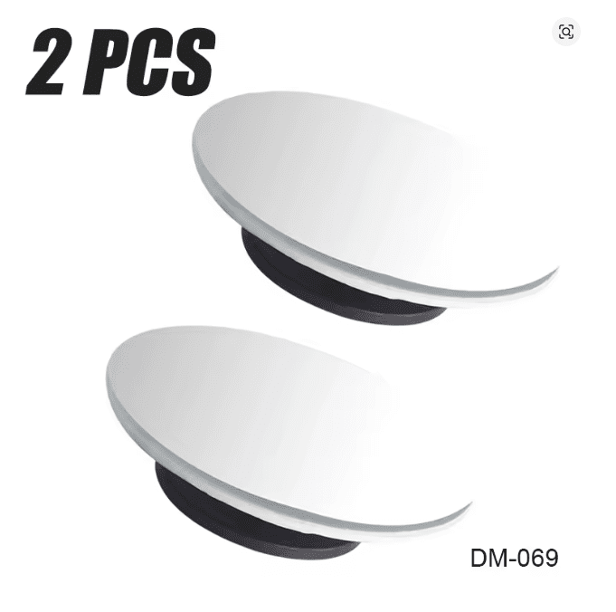 2 espejos retrovisores auxiliares sin marco para coche, para punto ciego - Quierox - Tienda Online