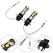 2 faros antiniebla LED H3 para coche, lámparas de alta potencia, bombillas de circulación diurna, superbrillantes - Quierox - Tienda Online