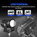 2 faros LED para motocicleta, 12 V, luces LED de alto brillo - Quierox - Tienda Online