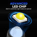 2 faros LED para motocicleta, 12 V, luces LED de alto brillo - Quierox - Tienda Online