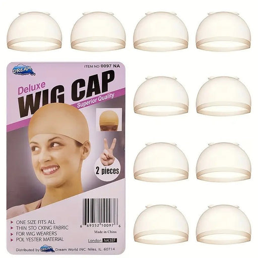 2 Gorros de Peluca Invisibles Ultra - Suaves y Transpirables Talla Única para Todos - Quierox - Tienda Online