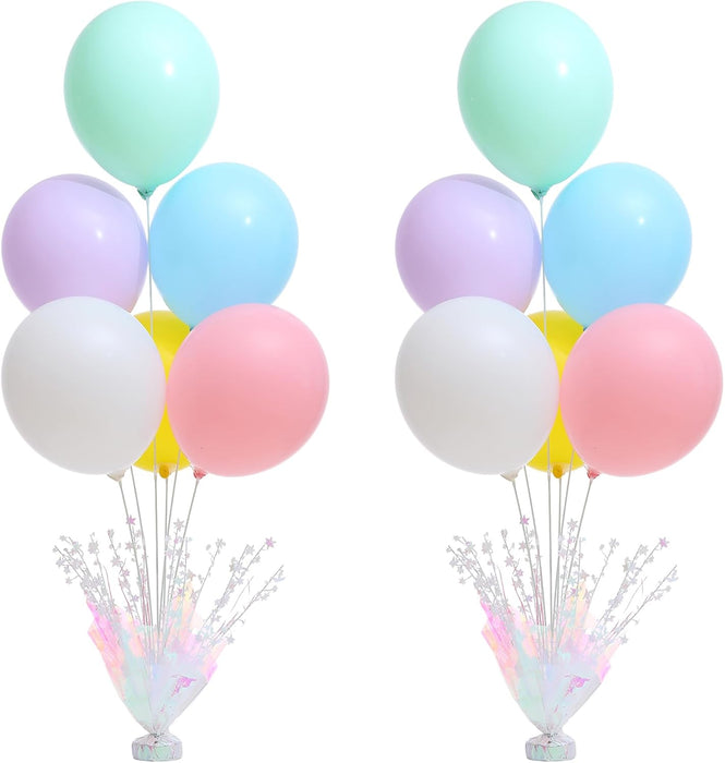 2 juegos de soportes para globos pastel para mesas - Quierox - Tienda Online