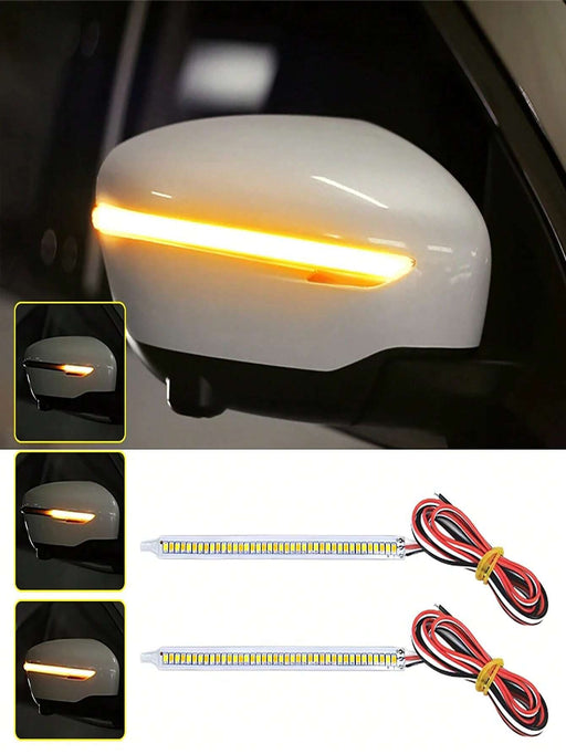 2 luces LED de señal de giro para espejo retrovisor secuencial, universales - Quierox - Tienda Online